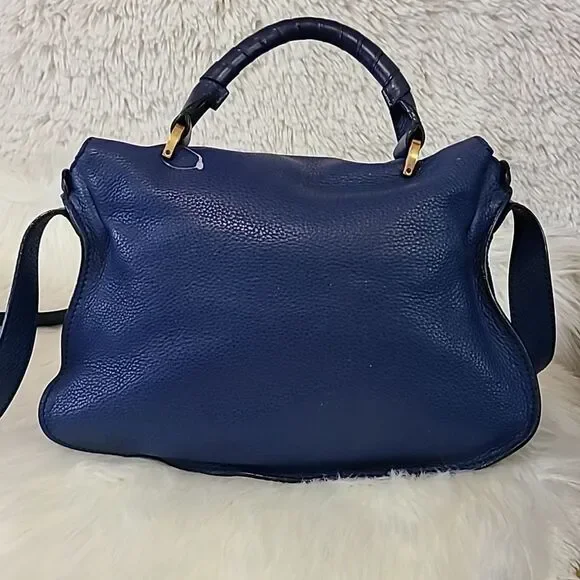 Chloe Navy Blue Crossbody Bag - Picture 3 of 14